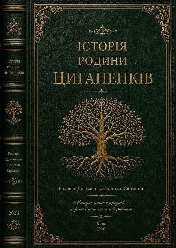 Історія родини Циганенків: родовід, документи, спогади, світлини